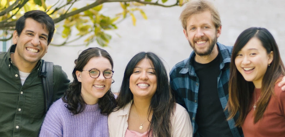 students smiling