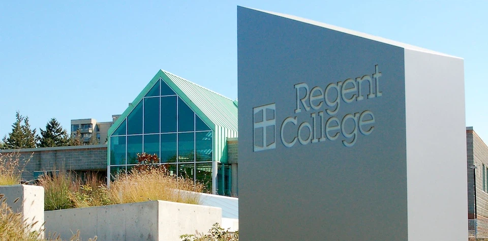 Regent sign and building